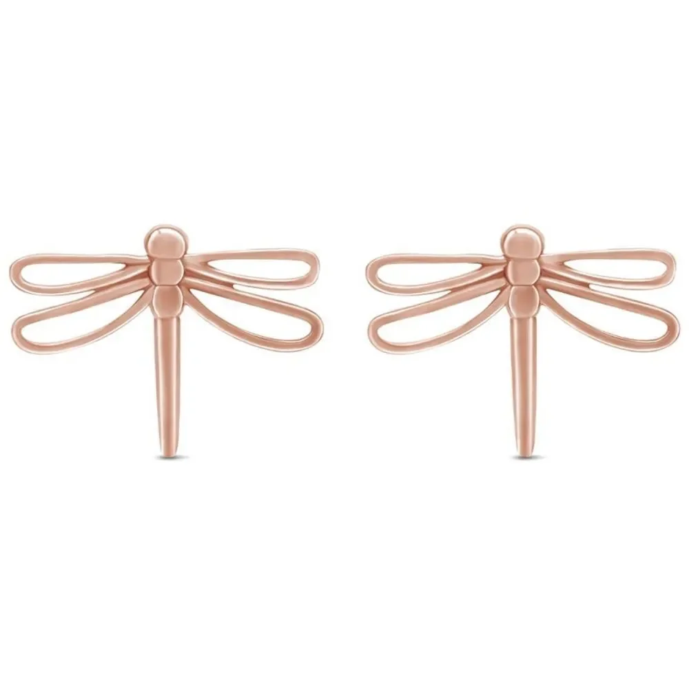 Mulan Dragonfly Earrings - Picture 1 of 8